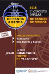 El circuito insular de bandas municipales llega este sábado a San Andrés y Sauces