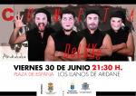 Noches de teatro de humor en Los Llanos de Aridane y Santa Cruz de La Palma con la compañía Abubukaka