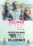 Eclipse Reggae actúa este sábado en el Centro Cultural Andares de Mazo