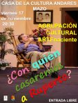 Representación teatral de la obra ¿Con quién casamos a Ruperto? en el Centro de la Cultura Andares