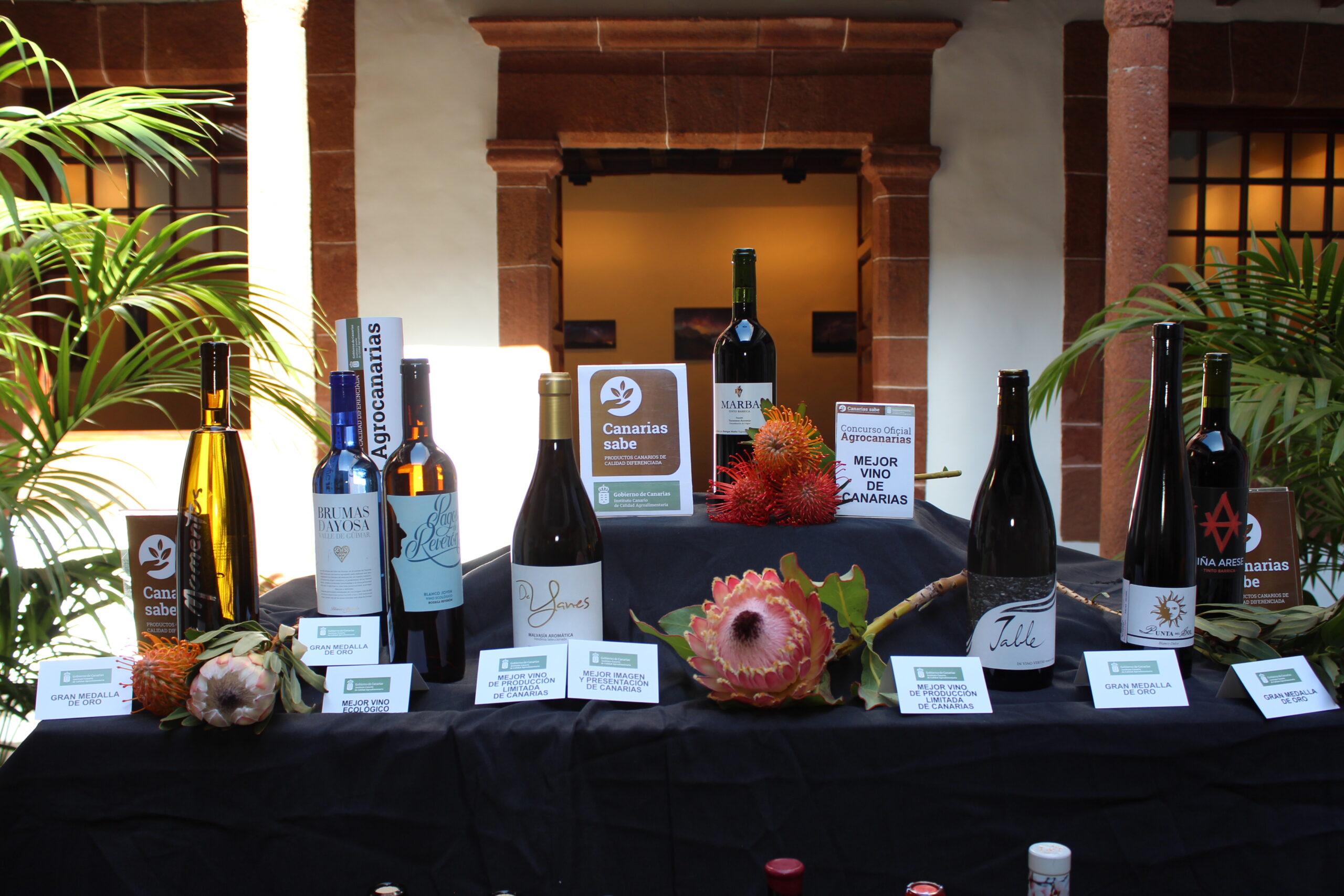 Todos los vinos premiados.