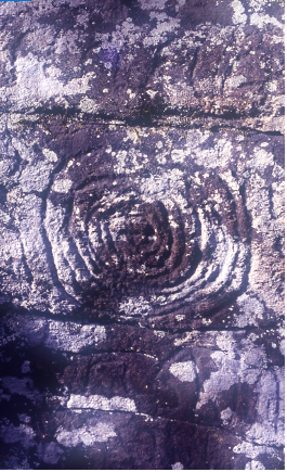 Espiral de La Zarcita (7-XI-1990) Foto: Juan Manuel Castro Martín.