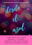 Concierto del Coro Infantil y Juvenil de la Escuela Insular de Música el 19 de julio en El Paso