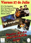 Trío Zapatista, Parranda La Palma y  Fran Ramos, este viernes en la Fiesta de la Montaña