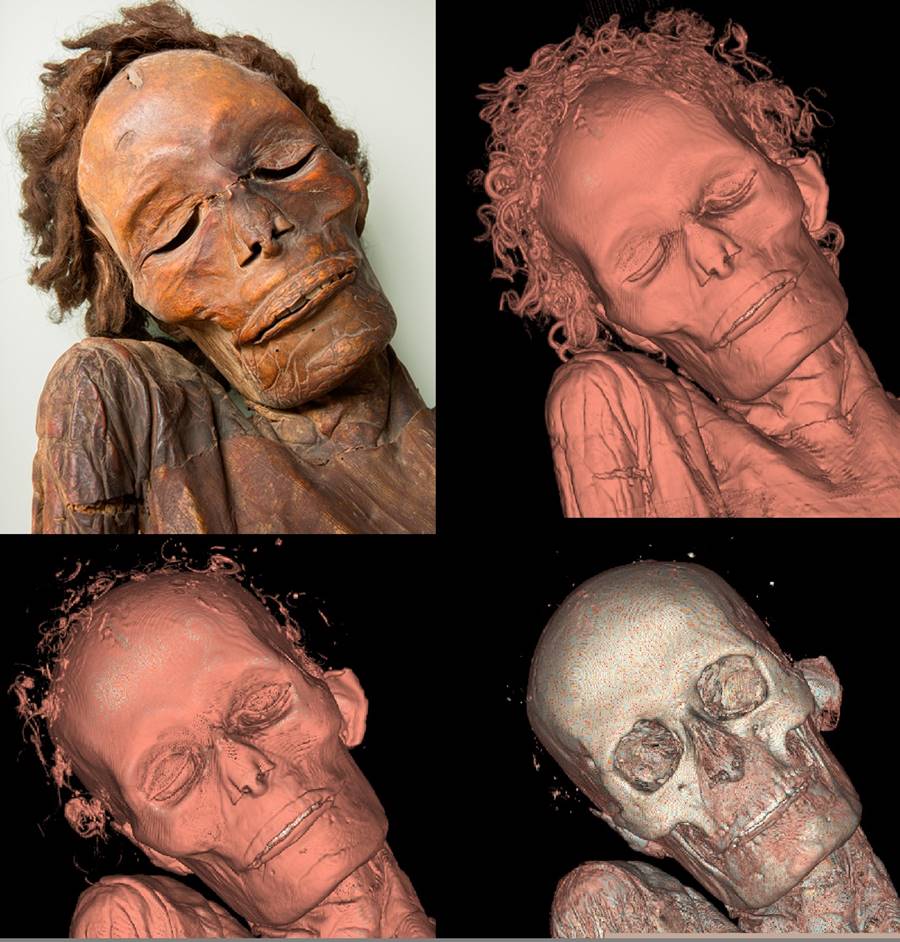 Resultado de imagen de momia guanche madrid