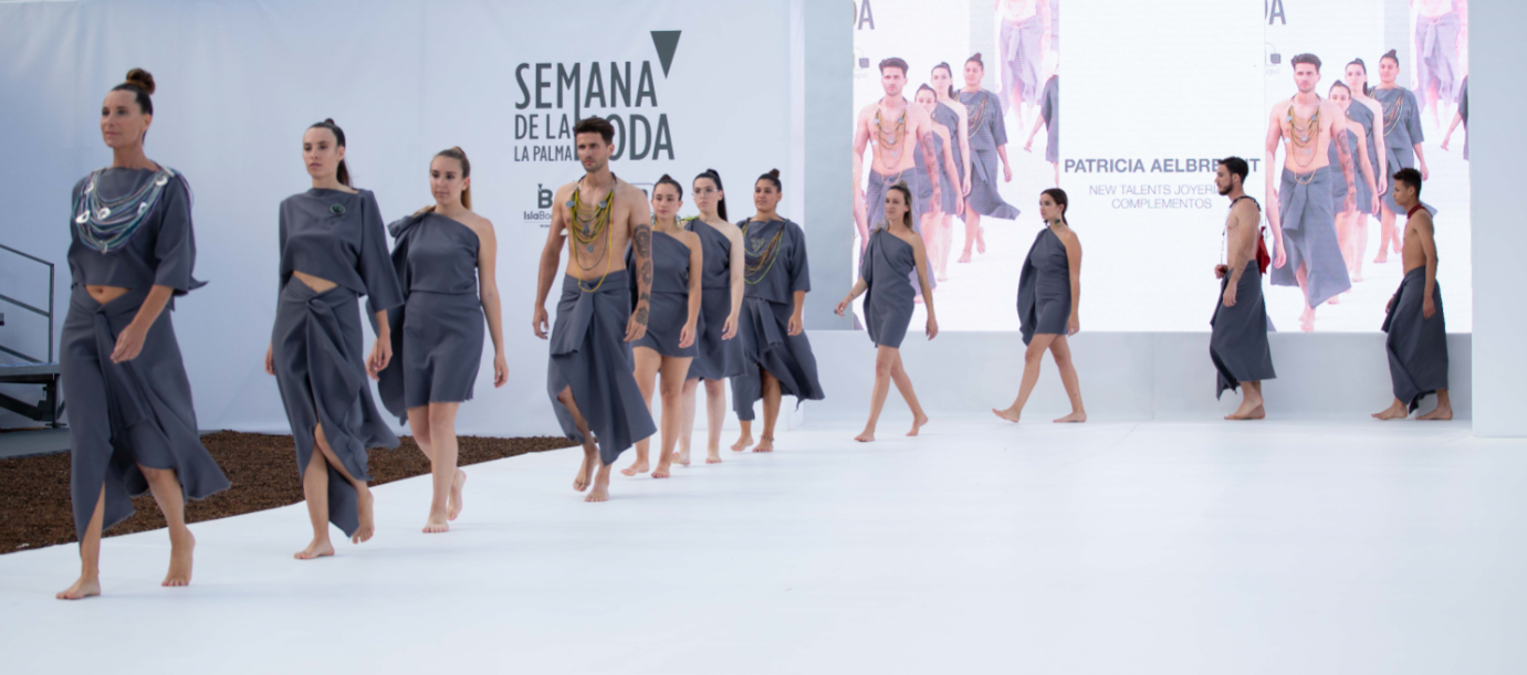 Colección de Patricia Aelbrecht en la Semana de la Moda La Palma 2019.
