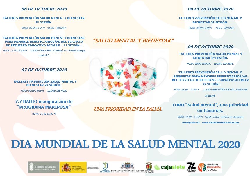 Cartel dia mundial salud mental