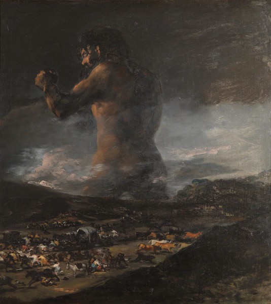 Atribuido durante casi ochenta años a Francisco de Goya, este lienzo, expuesto en el Museo del Prado desde 1931, es obra, en realidad, de su ayudante Asensio Juliá, cuyas iniciales (AJ) aparecen en el ángulo inferior izquierdo del cuadro.