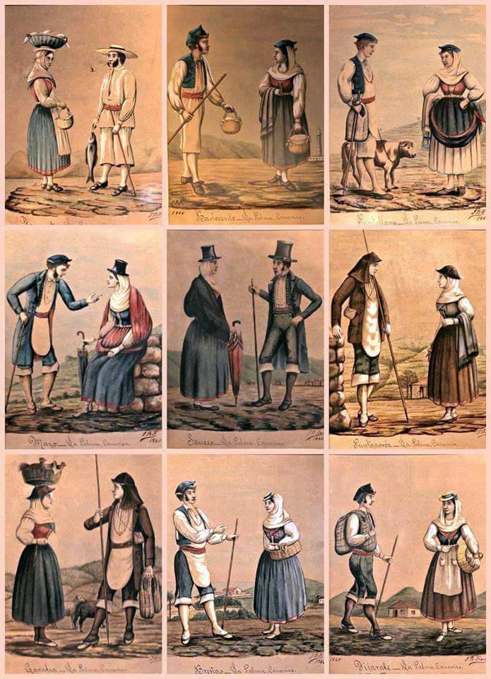 Consciente de Memorizar sin embargo El error de los 14 trajes tradicionales de La Palma - El Apurón