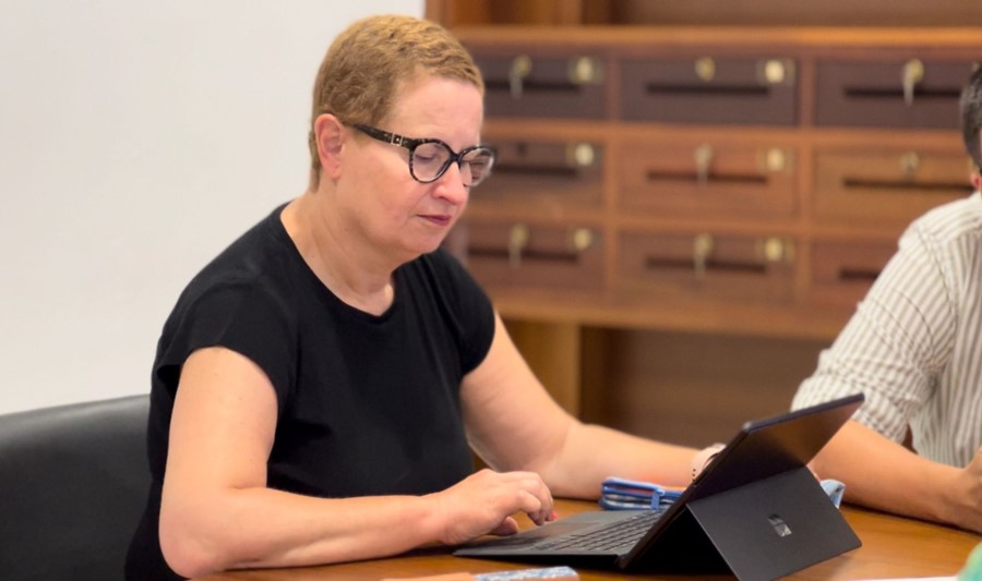 Nieves Hernández, portavoz del PP en el Cabildo.