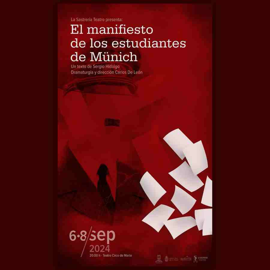 Cartel El manifiesto de los estudiantes de Múnich