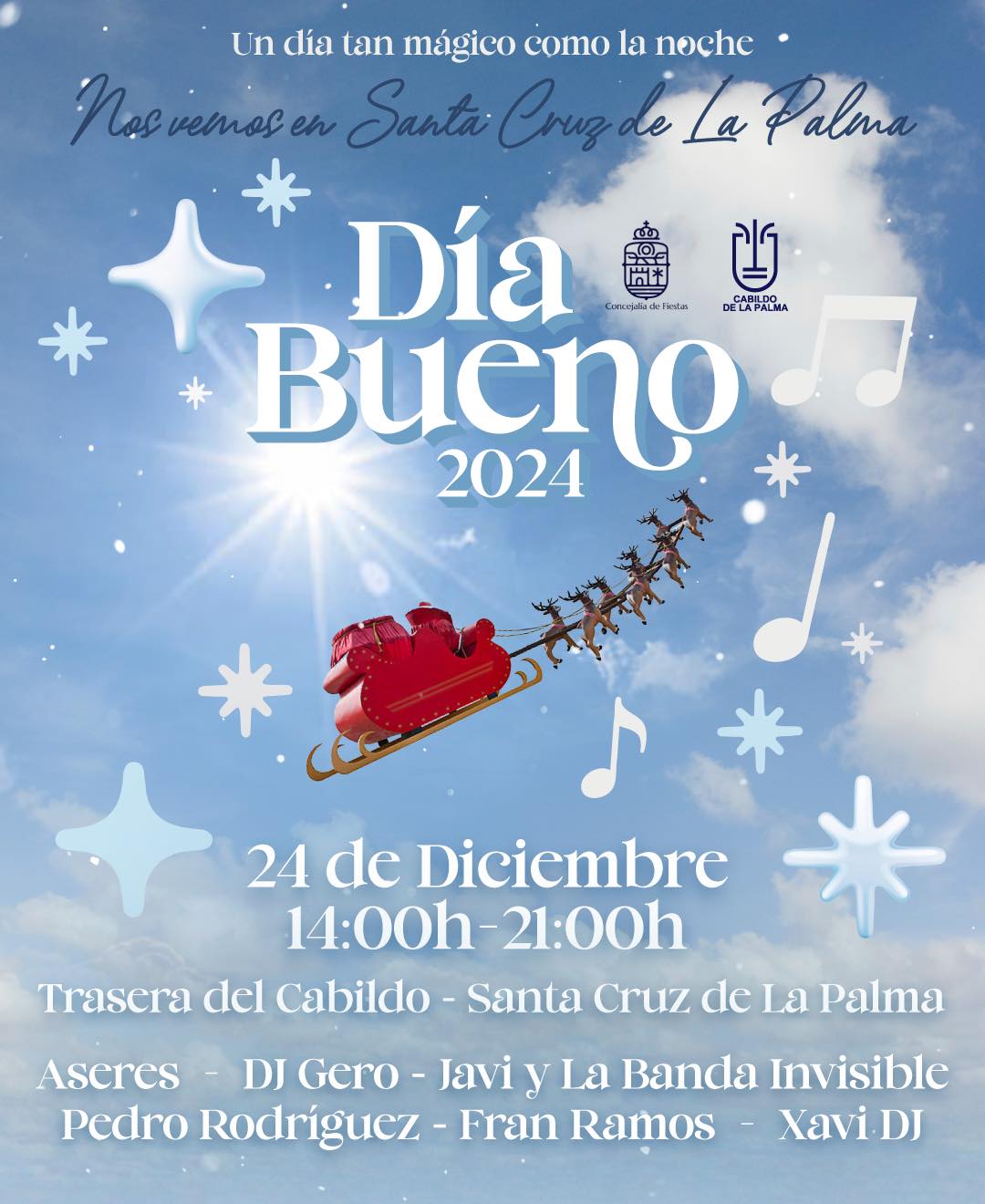 Cartel Día Bueno Santa Cruz de La Palma