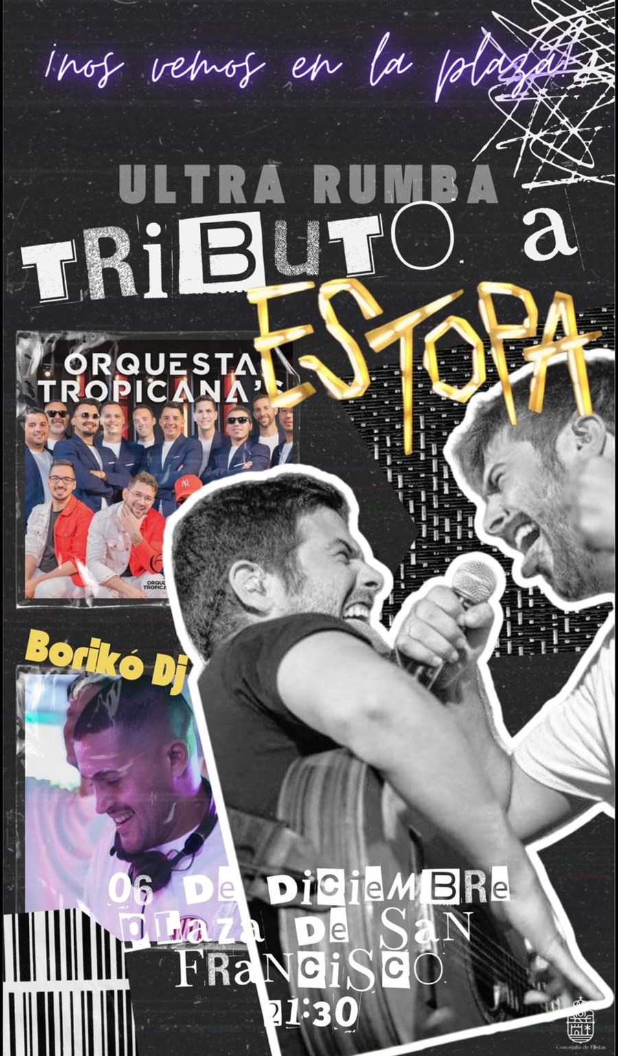 Cartel tributo Estopa