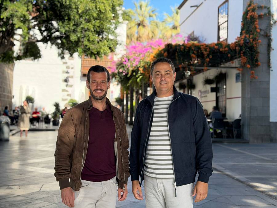 Víctor Gozález y Arón León.