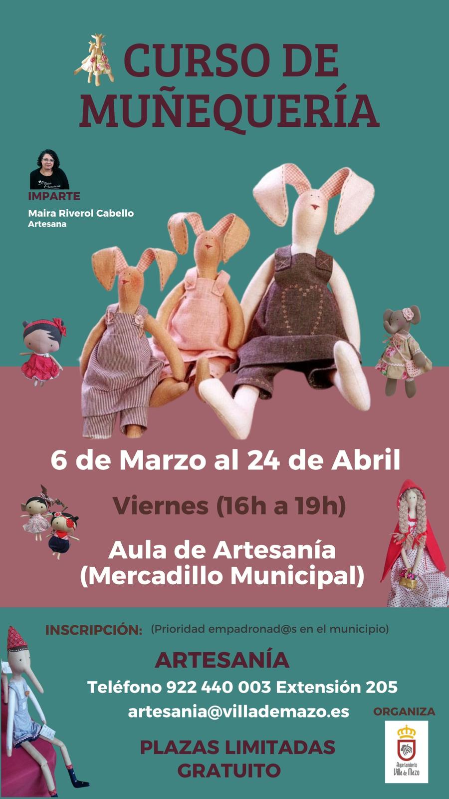 Curso de muñequería