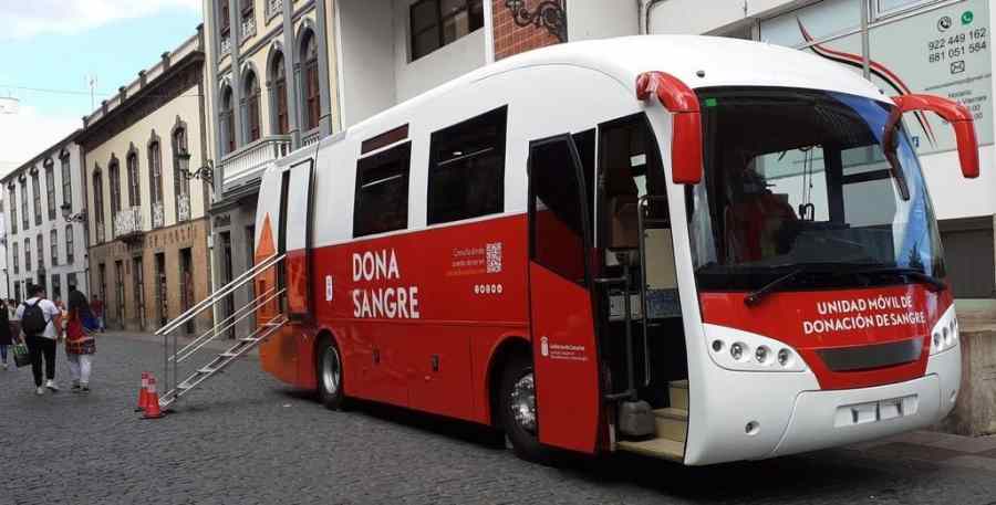 Unidad móvil en Santa Cruz de La Palma
