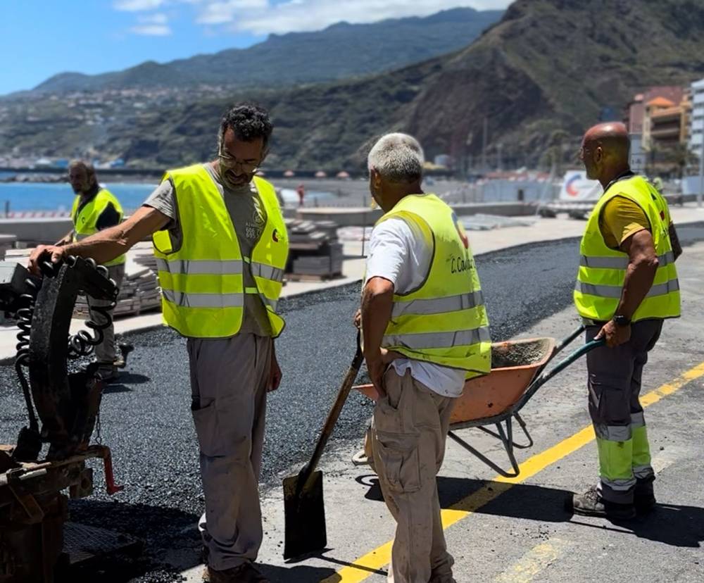 Trabajos avenida