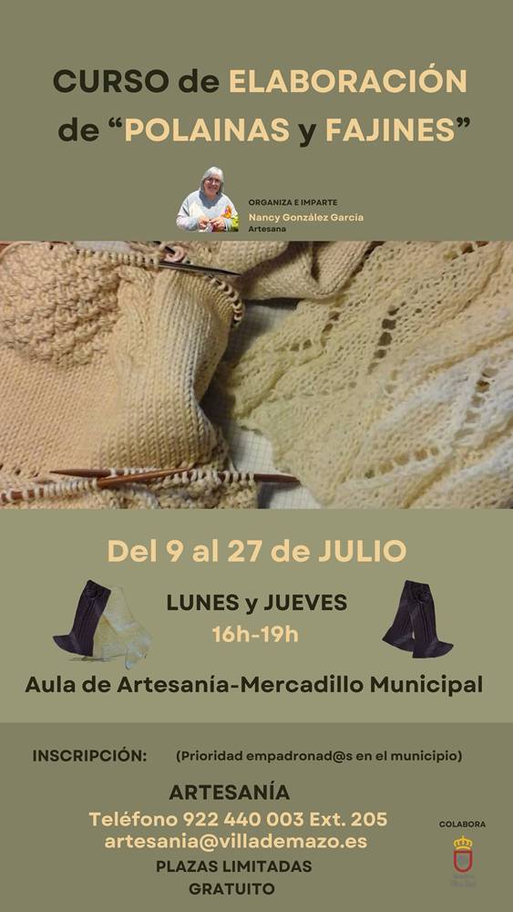 Polainas y fajines cartel