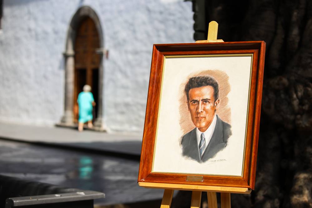 Francisco Rodríguez Betancort, último alcalde republicano de Los Llanos de Aridane, murió asesinado en 1936 y fue enterrado en una fosa común en el Pino del Consuelo, en Fuencaliente, pero casi seis décadas después su familia consiguió encontrar sus restos en una búsqueda que desembocó en una intervención judicial pionera en España. EFE/Luis G. Morera