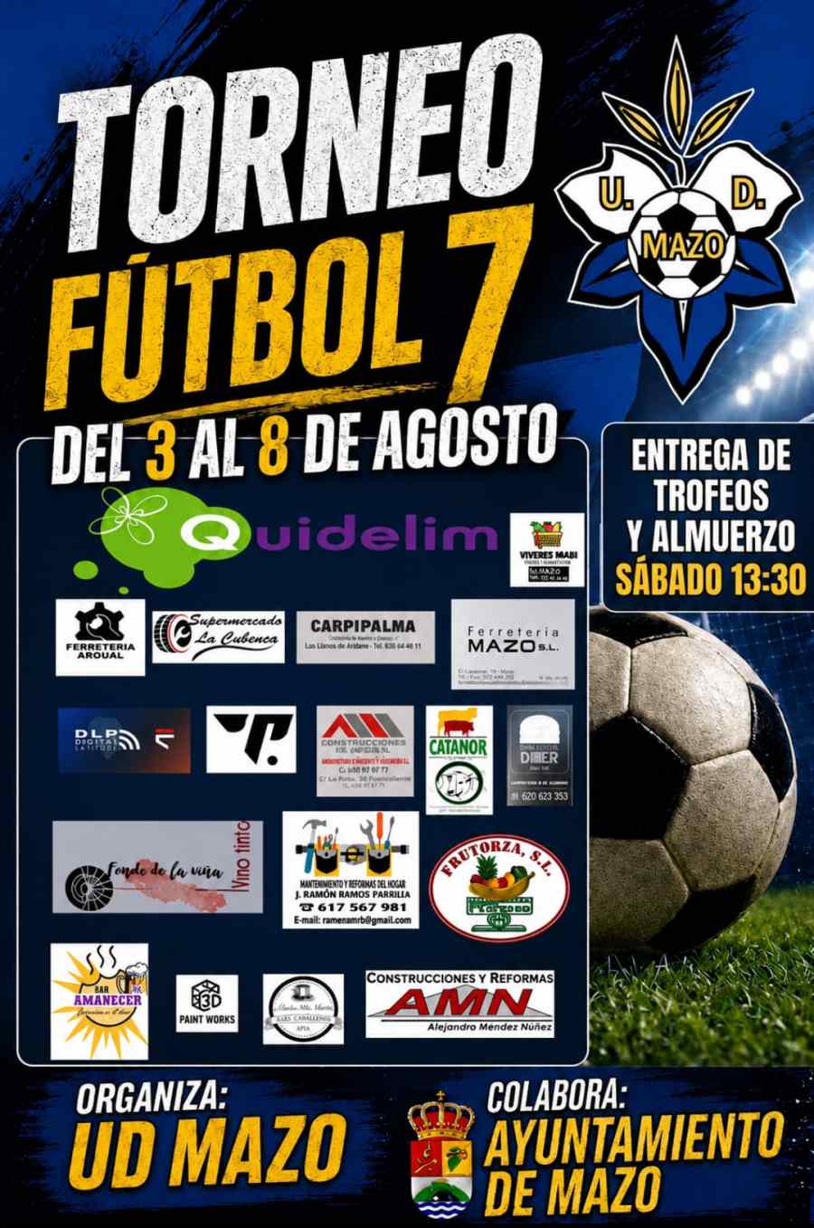 Torneo Fútbol 7 UD Mazo
