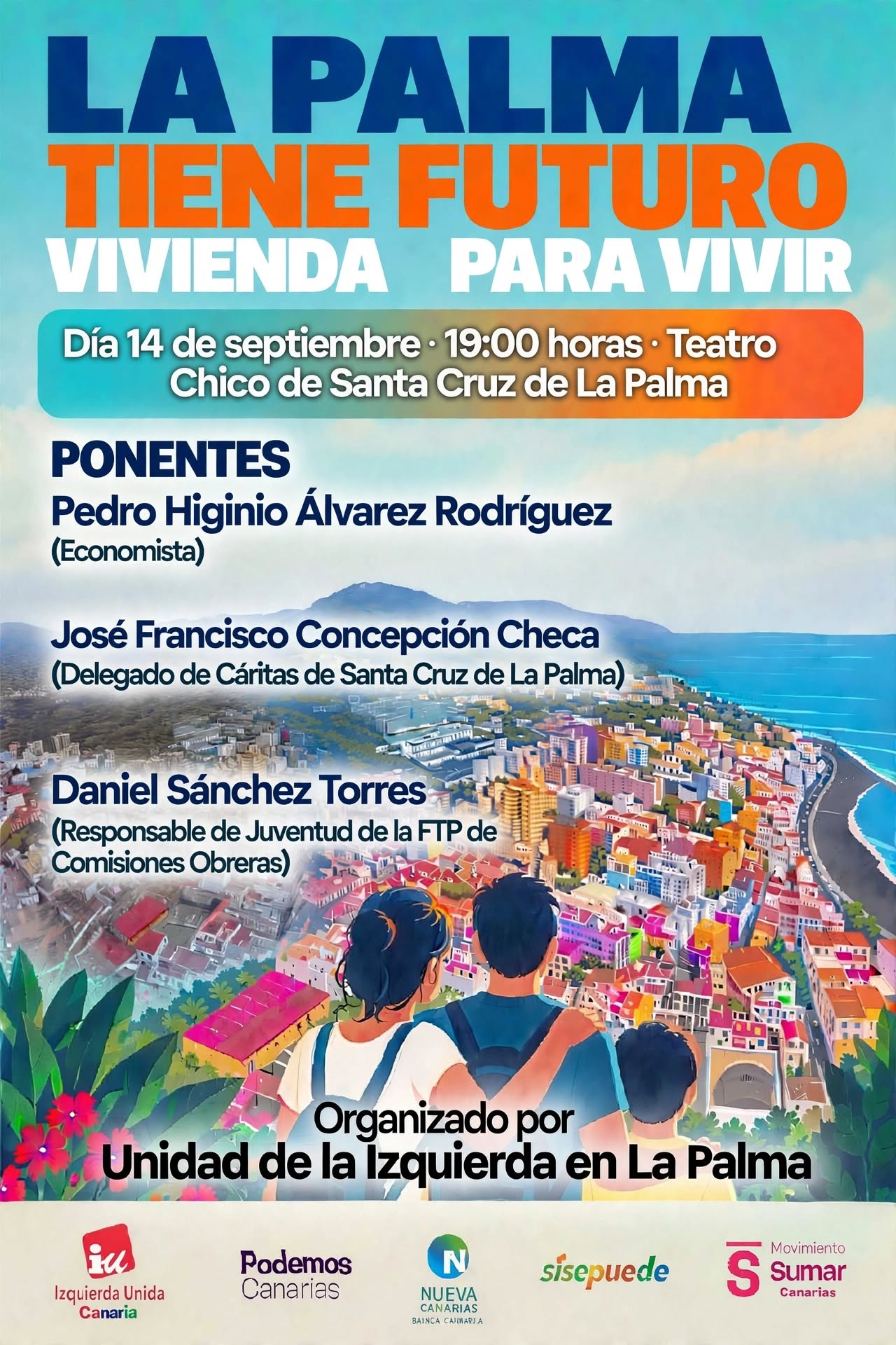 Cartel 14sep26 vivienda Teatro Chico 19h